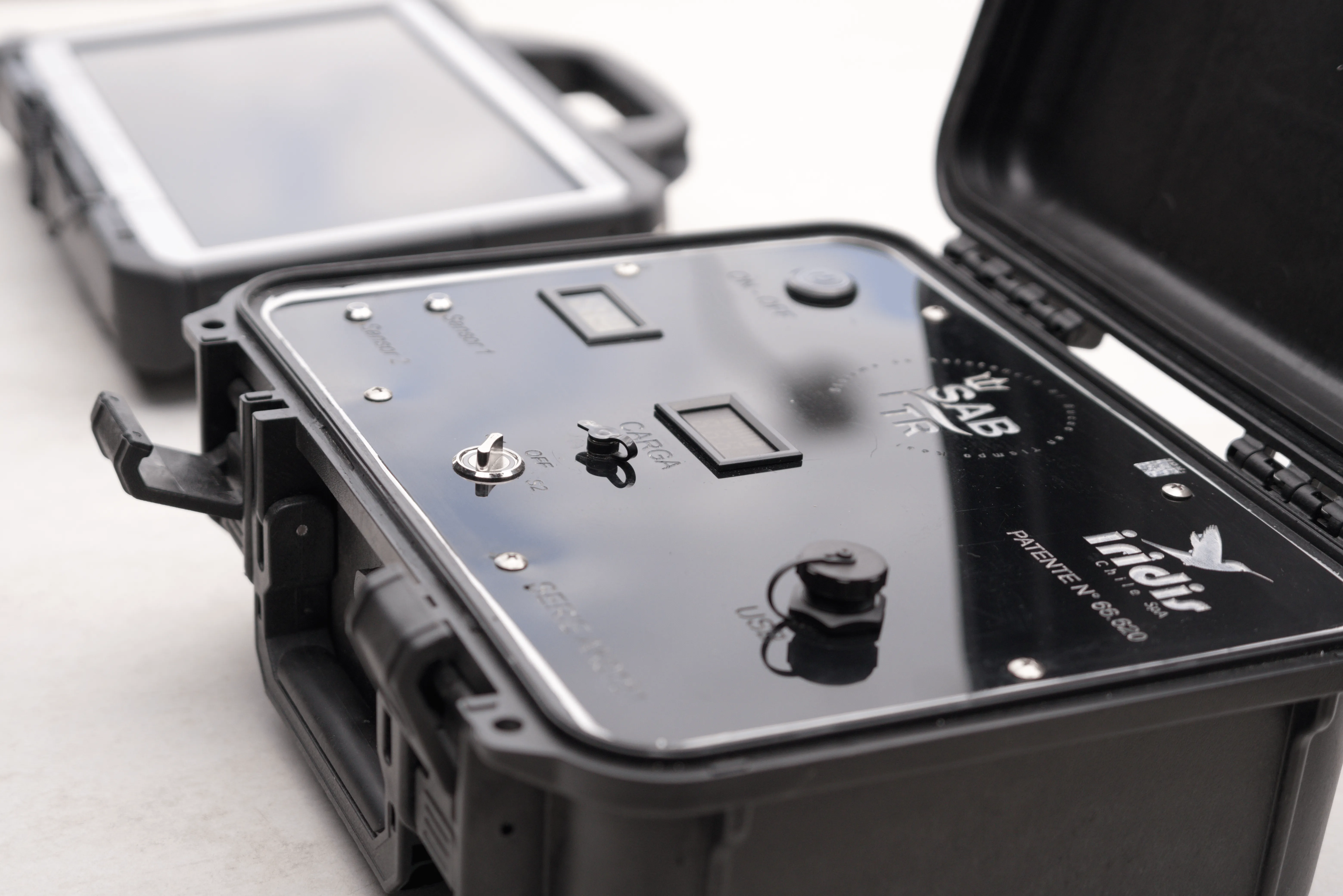 Dashboard SAB-TR monitoreando buzo en tiempo real